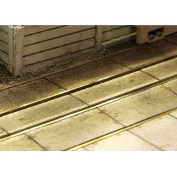 N - Betonové panely do kolejí s betonovými pražci (10ks)