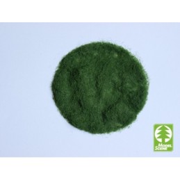 Statická tráva 2mm. zelená. 50g