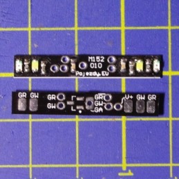 H0 - Čelní osvětlení DCC pro M152/810/Baafx/010 a obdobné vozy