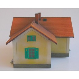 H0 - Strážní domek ZvKČ s čekárnou LXXXVII/H (stavebnice)