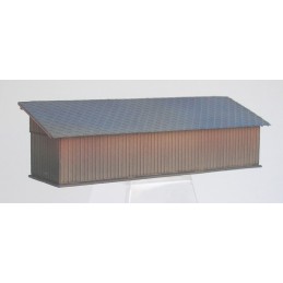 H0 - Kůlna pro účely udržovací KkStB 48/H (stavebnice)