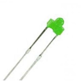 LED dioda zelená s průměrem čočky 1.8 mm
