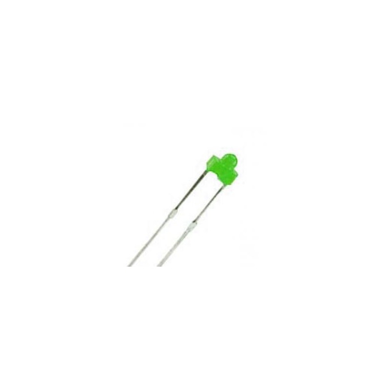 LED dioda zelená s průměrem čočky 1.8 mm