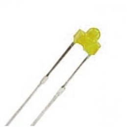 LED dioda žlutá s průměrem čočky 1.8 mm