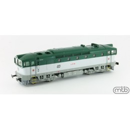 H0 - ČD 750.043 "Brejlovec" - analog. MTB