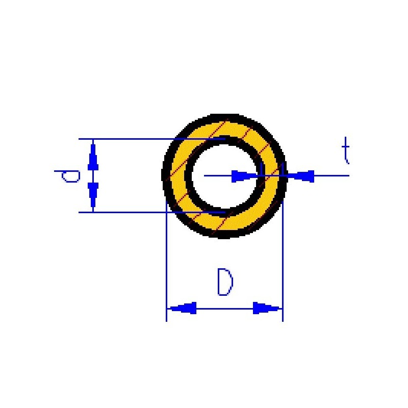 Trubka 305 x 1 / 0.3 mm – 4 ks