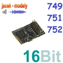 Zvukový dekodér MS480P16 - 749.247 s tlumičem/TT MTB