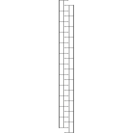 H0 - Zábradlí (2 x 180 mm)