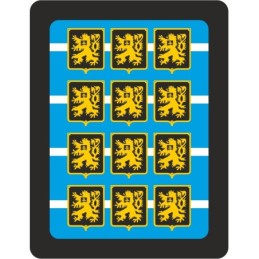 H0 - Tabulky Státní znak (200mm) (černé/zlaté)