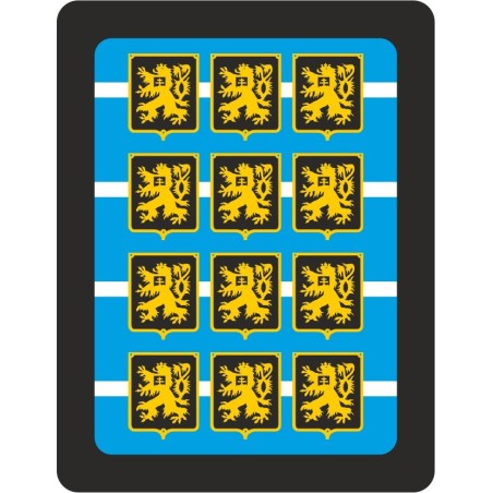 H0 - Tabulky Státní znak (200mm) (černé/zlaté)