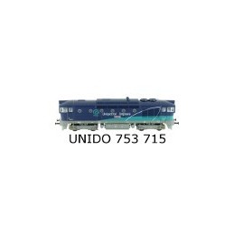 H0 - UNIDO 753.715 "Brejlovec" - analog. MTB