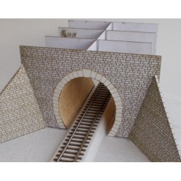 TT - Tunelový portál jednokolejný (stavebnice)
