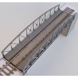 TT - Most ocelový příhradový "Strojnická" (stavebnice)