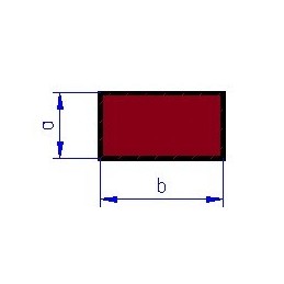 Ořechový hranolek 300 x 3.2 x 6.3 mm