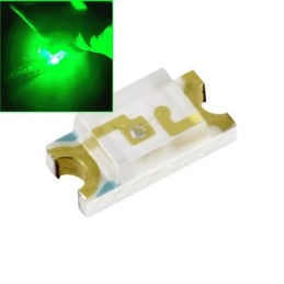 SMD0603 LED dioda zelená