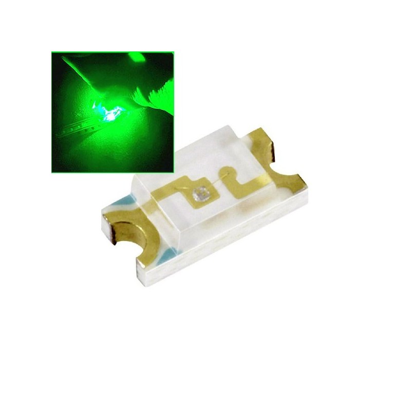 SMD0603 LED dioda zelená