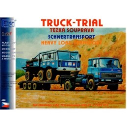 H0 - Set truck-trial. Liaz 110. N25.31. Tatra 813 6x6. stavebnice