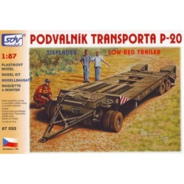 H0 - Podvalník Transporta P20. stavebnice