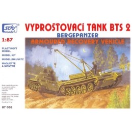 H0 - BTS-2. vyprošťovací tank . stavebnice