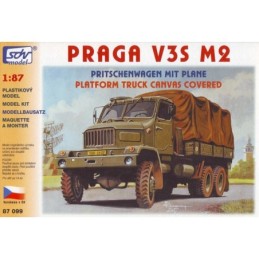 H0 - Praga V3S M2 valník. stavebnice