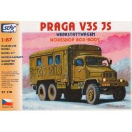 H0 - Praga V3S JS. stavebnice