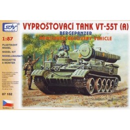 H0 - T-55T (VT-55A). vyprošťovací tank . stavebnice