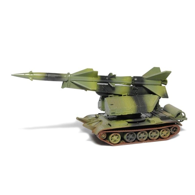 H0 - Protiletadlový systém S-75 Cuban na podvozku T-54. stavebnice