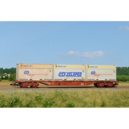 TT - Sgnss 55 ČD/ČDC. kontejnerový vůz - stavebnice