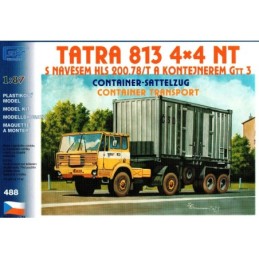H0 - Tatra 813 4×4 NT. návěs HLS 200.78/T 1:87