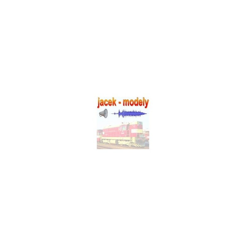 Jacek - nahrávka pro dekodér 6/8 pin, drátky, MTC21