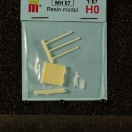 H0 - Jednoduchá kabelová skříň "B"