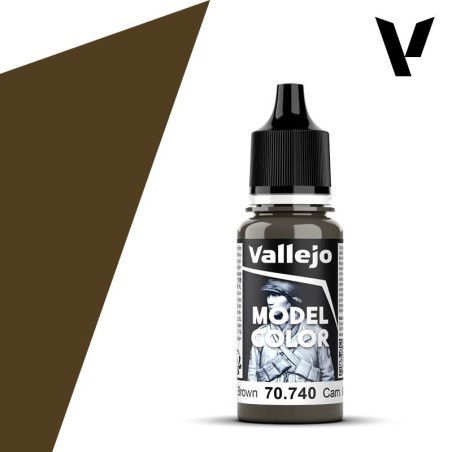 Vallejo Model Color 70740 Cam. Middle Brown (18ml)