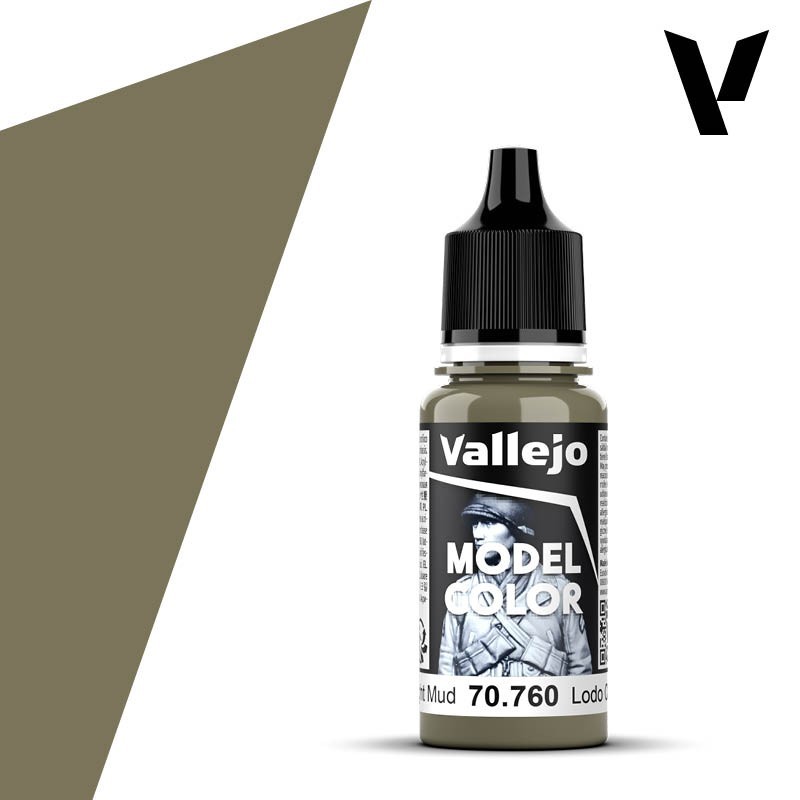 Vallejo Model Color 70760 Light Mud (18ml)