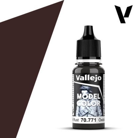 Vallejo Model Color 70771 Dark Rust (18ml)