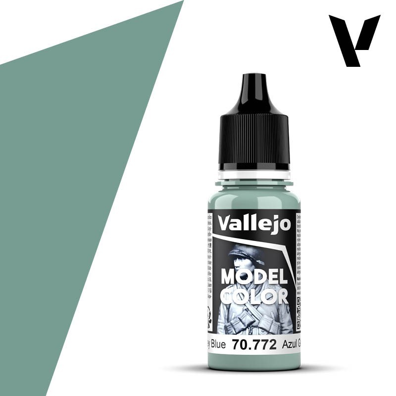 Vallejo Model Color 70772 Medium Grey Blue (18ml)