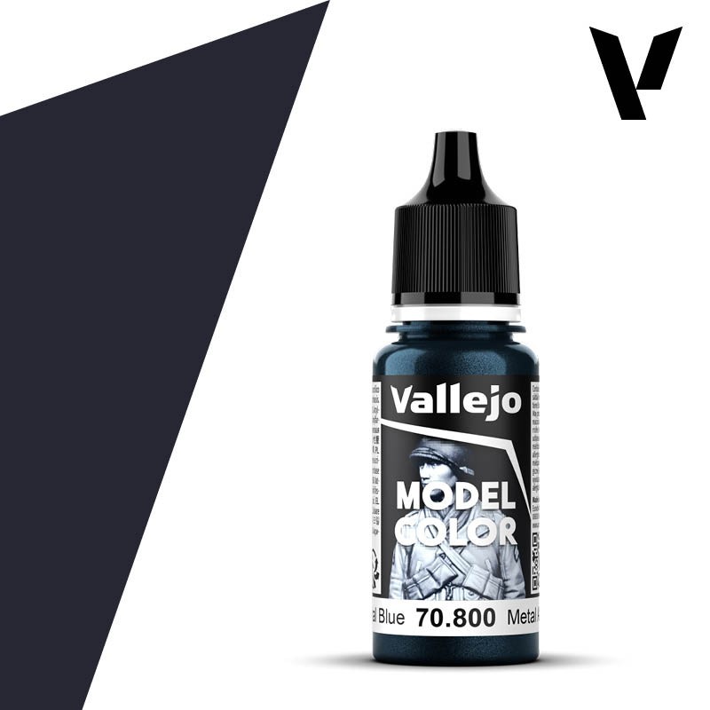 Vallejo Model Color 70800 Gunmetal Blue (17ml)