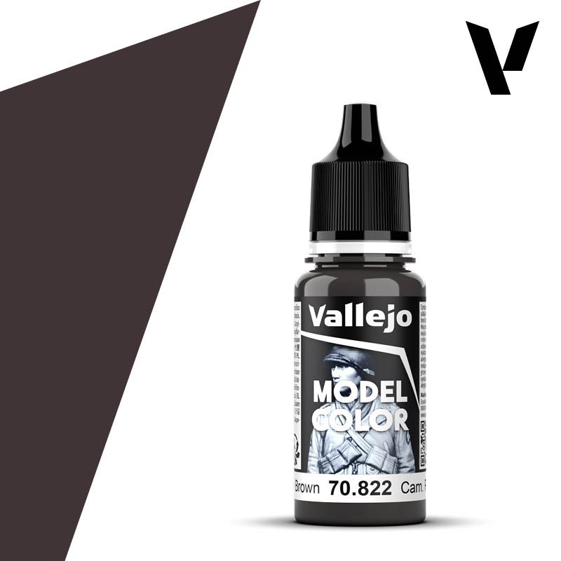 Vallejo Model Color 70822 German Cam.Black Brown (17ml)