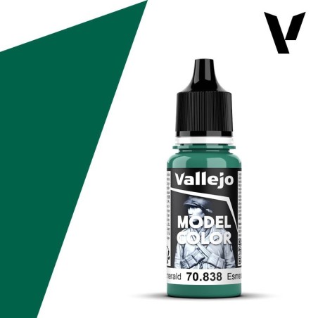 Vallejo Model Color 70838 Emerald (17ml)