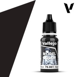 Vallejo Model Color 70861 Gloss Black (17ml)