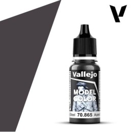 Vallejo Model Color 70865 Oily Steel (17ml)