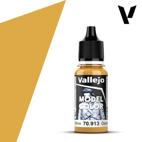 Vallejo Model Color 70913 Yellow Ochre (17ml)