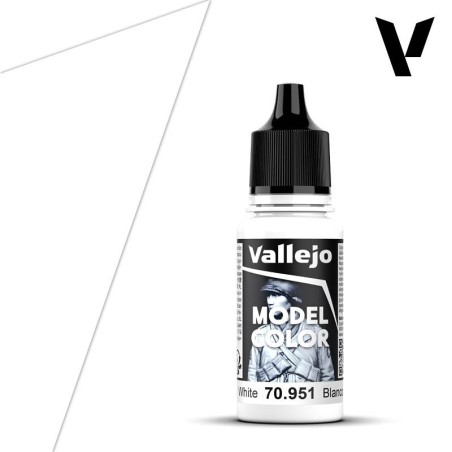 Vallejo Model Color 70951 White (17ml)