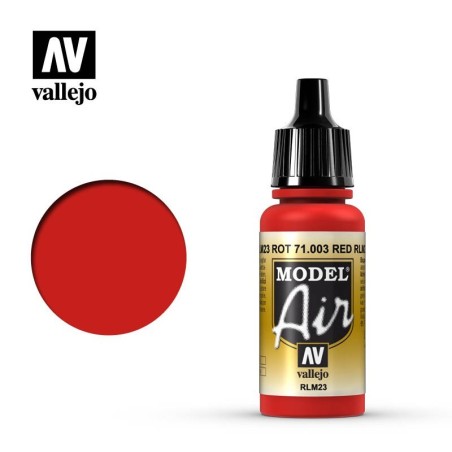 Vallejo Model Air 71003 Red RLM23 (17ml)