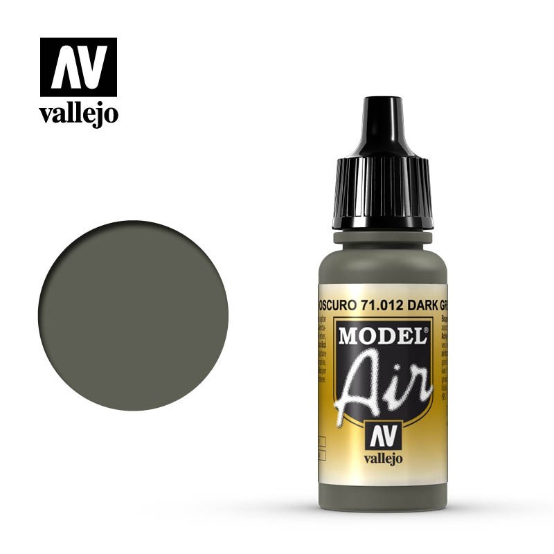 Vallejo Model Air 71012 Dark Green (17ml)