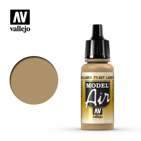 Vallejo Model Air 71027 Light Brown (17ml)