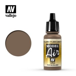 Vallejo Model Air 71035 Camouflage Pale Brown (17ml)