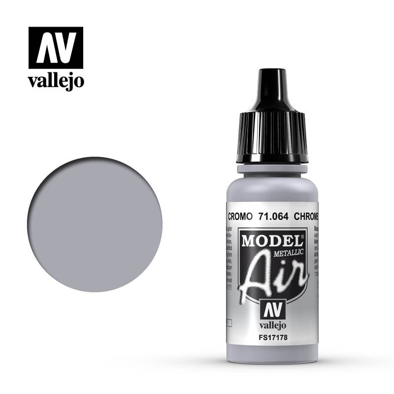 Vallejo Model Air 71064 Chrome (17ml)