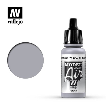 Vallejo Model Air 71064 Chrome (17ml)