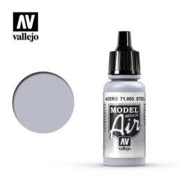 Vallejo Model Air 71065 Steel (17ml)