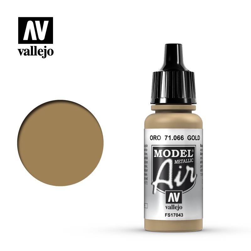 Vallejo Model Air 71066 Gold (17ml)